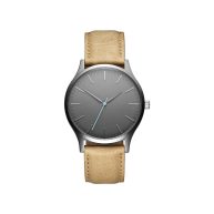Stainless Steel Leather Watch