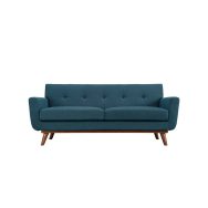 Long Sofa In Blue Navy Color